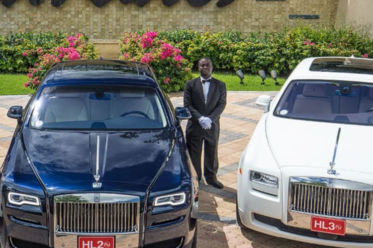 Chauffeur driven cars